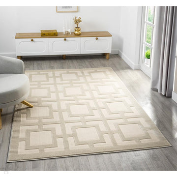 Vellure Maze VLR02 Cream Rug-Desire Rugs-Rug Love - The Most Loved Rug Store